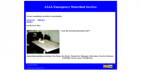 AAAA Emergency Waterbed Service