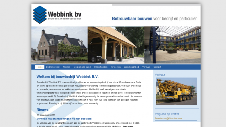 Webbink BV Bouw- en Aannemersbedrijf