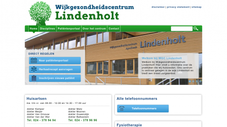 Fysiotherapie Gezondheidscentrum Lindenholt