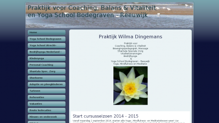 Dingemans & Yoga School Bodegraven Praktijk Wilma