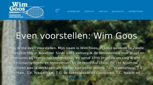 logo Wim Goos Tennisschool