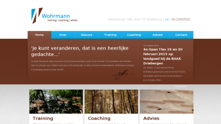 Wohrmann Training Coaching Advies