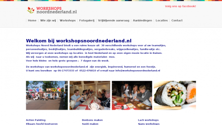 Workshops Noord Nederland