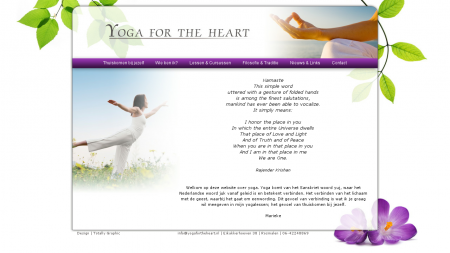 Yogapraktijk Yoga for the Heart