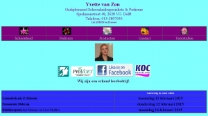 logo Schoonheidsspecialiste/Medisch Pedicure Yvette van Zon