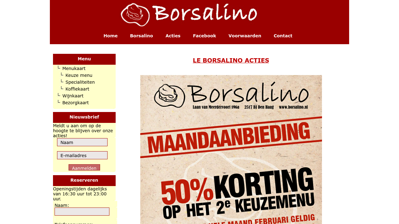 Borsalino Bar Bistro klantervaringen recensies