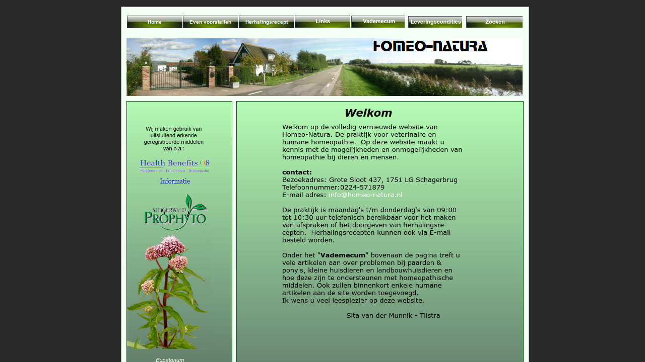 Homeopathiepraktijk Homeo - Natura Mw. . vd Munnik-Tilstra:  klantervaringen & recensies