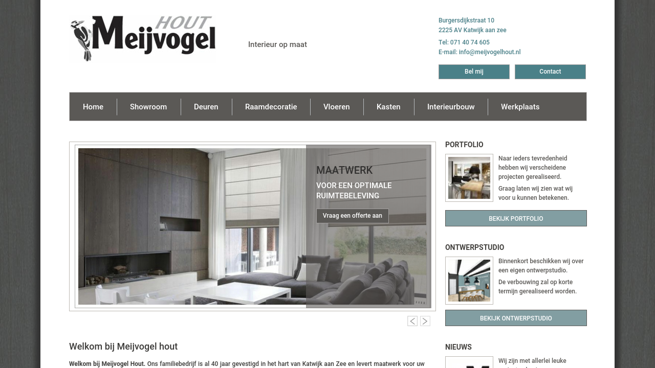 Meijvogel Hout BV klantervaringen &amp; recensies